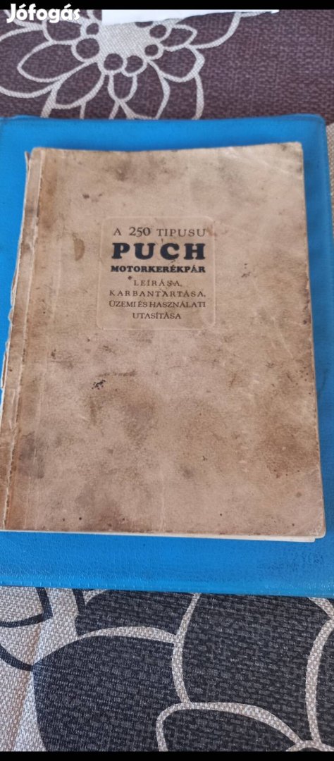 Puch T 250 kezelési könyv