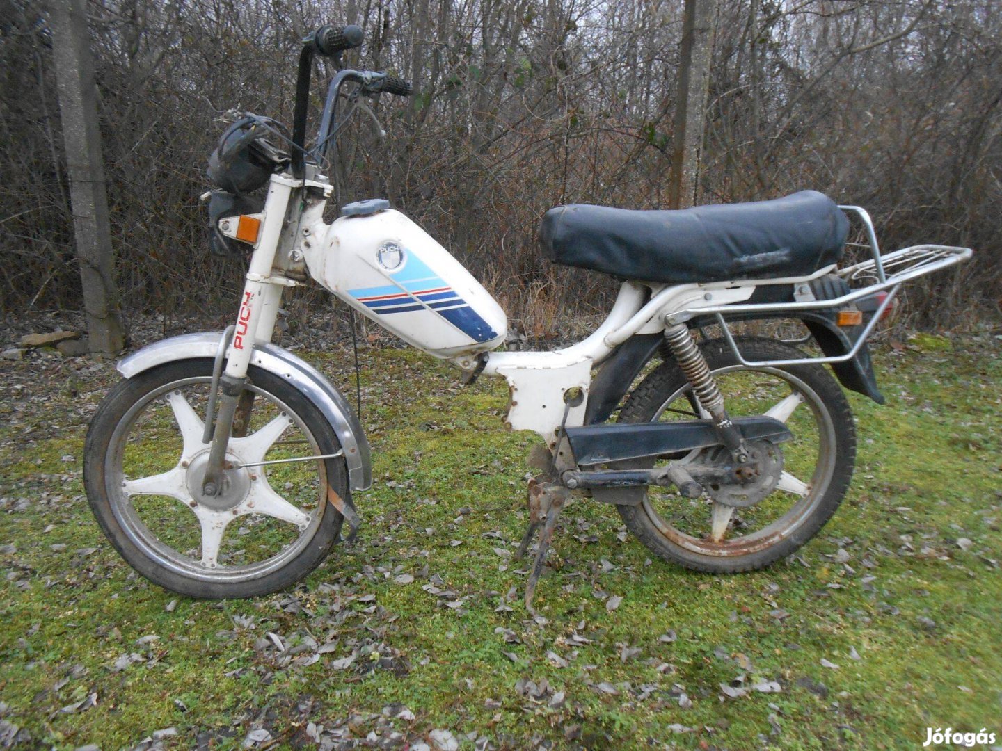 Puch X50-4 tipusú,gyári adattáblás csupasz főváz Tapolcán eladó