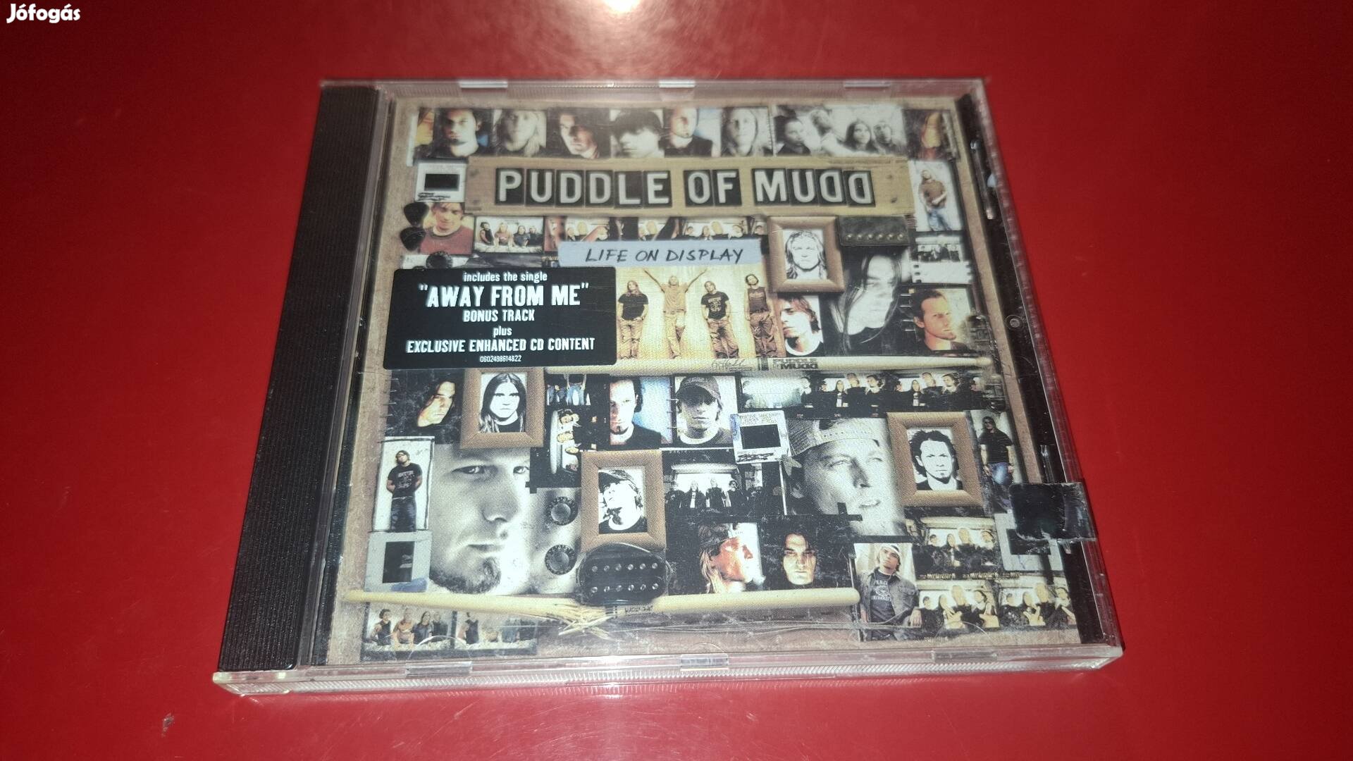 Puddle Of Mudd Life on a display Cd 2003