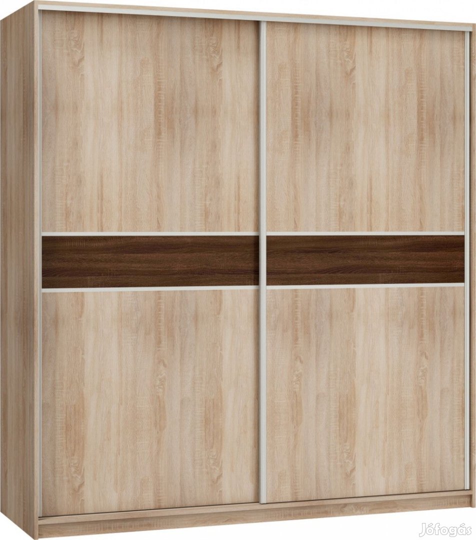 Pue-435 tolóajtós gardróbszekrény 200 cm