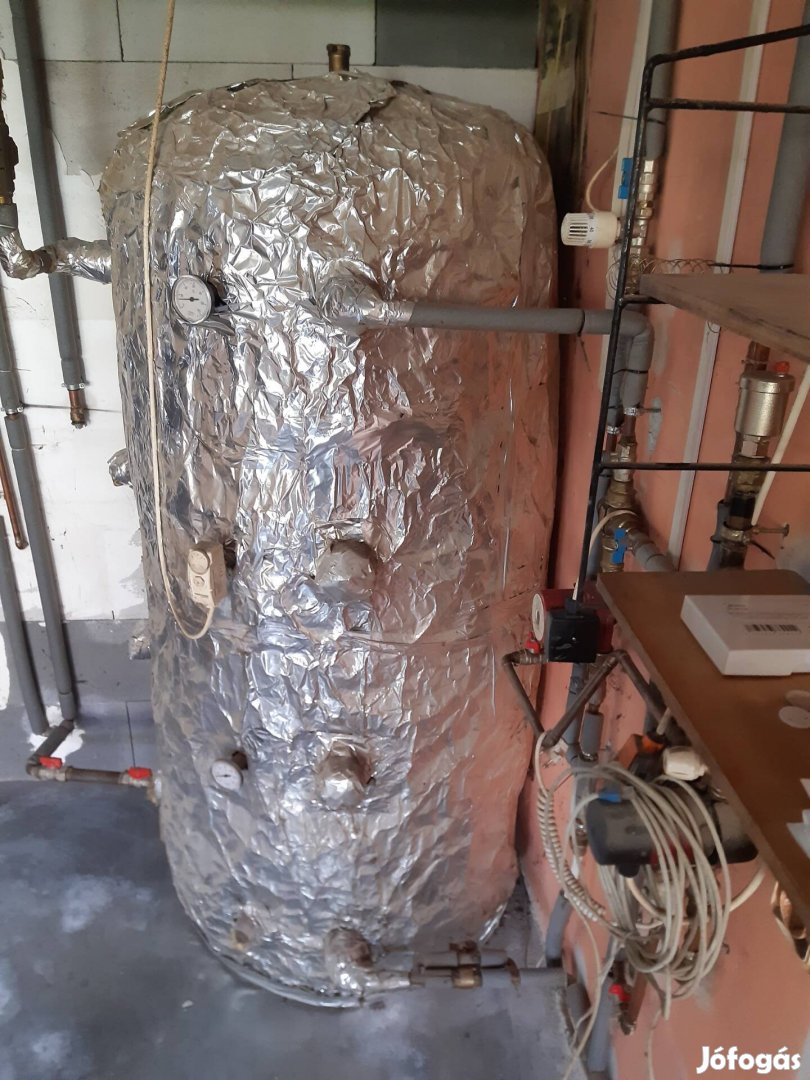 Puffertartály 500L