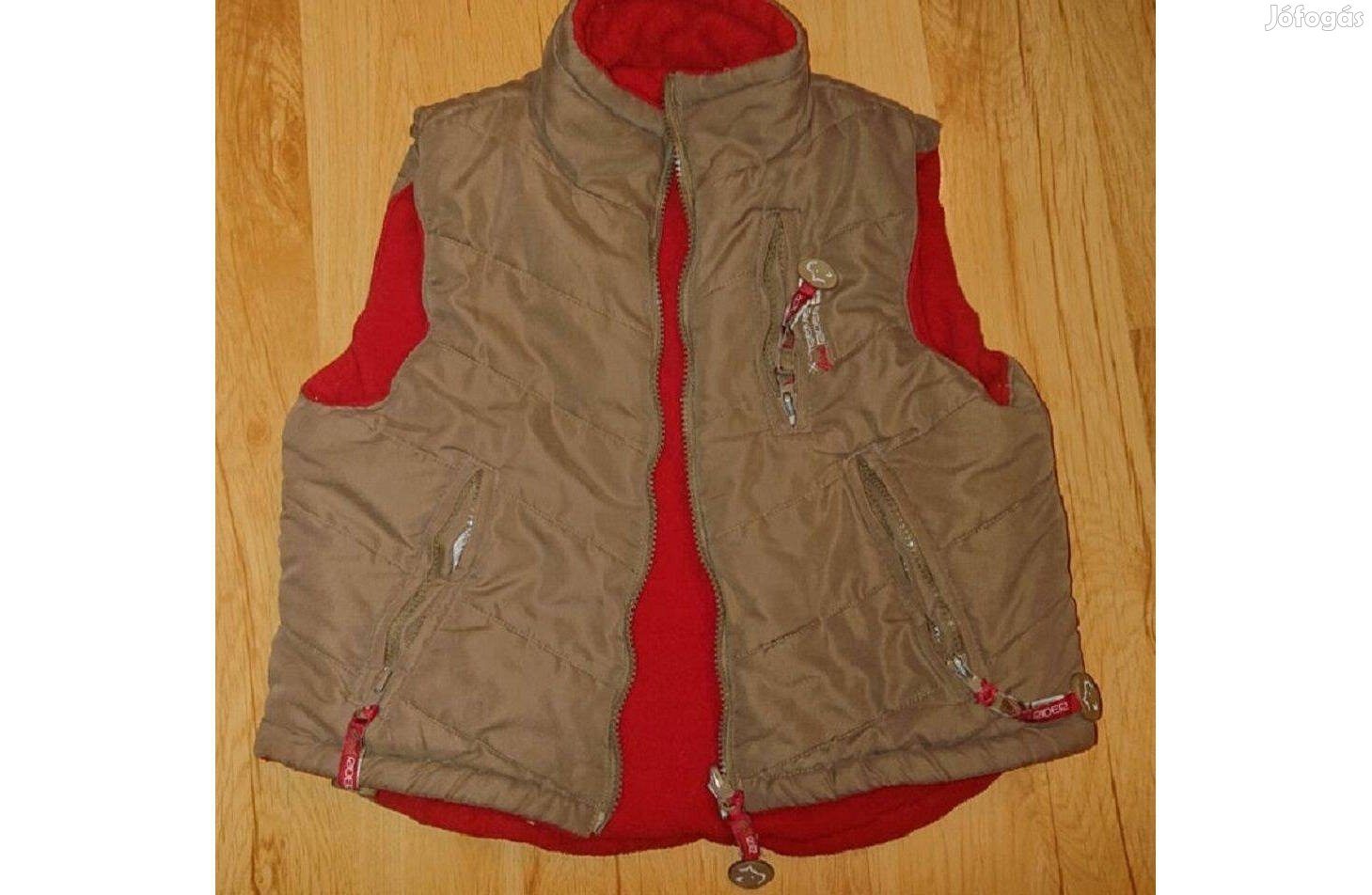 Pufis mellény 4-5 évesnek - mindkét színén viselhető