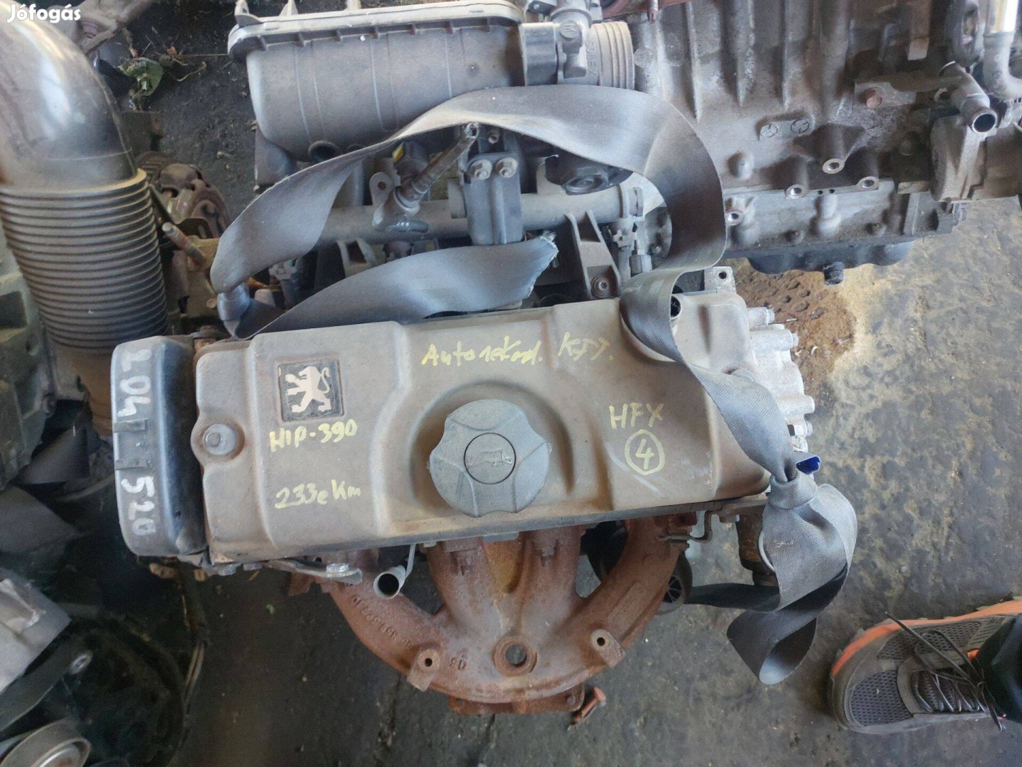 Pugeot 1.1 komplett motor Hfx