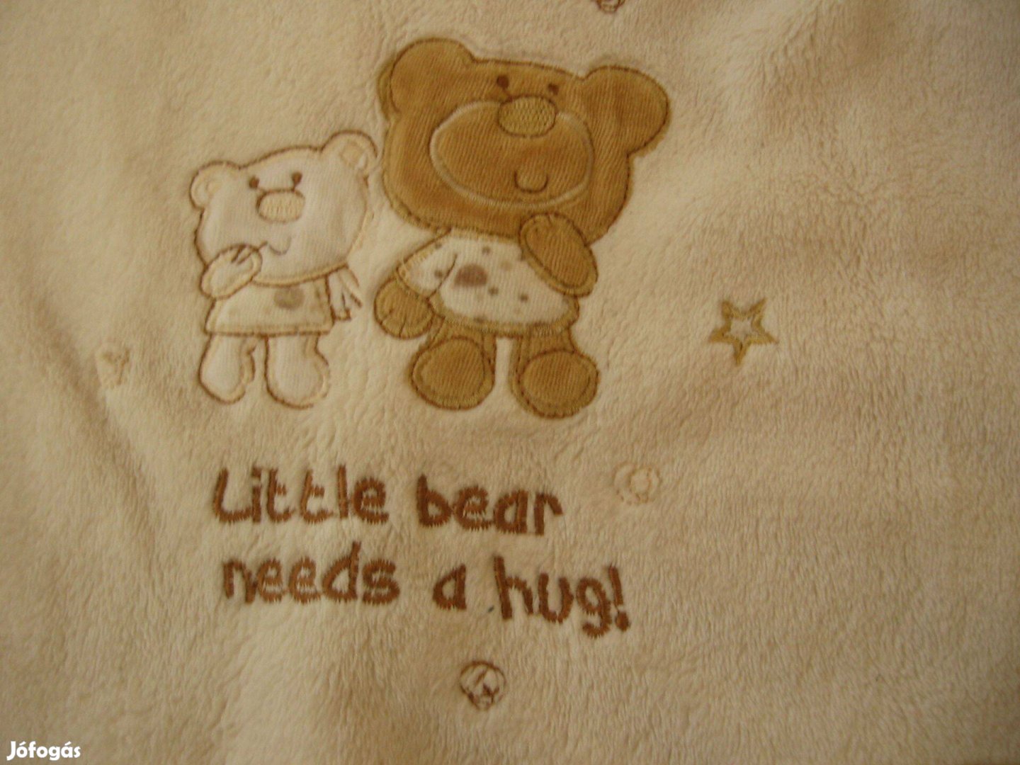 Puha Brendon baba takaró 75x100, Little bear needs a hug, újszerű