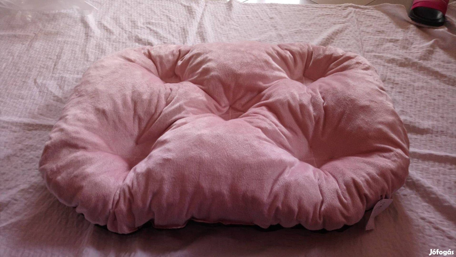 Puha rózsaszín párna 60x50 cm-es méretben