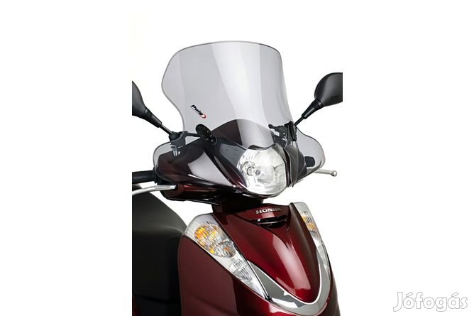 Puig City Touring szélvédő Honda Scoopy SHi 300cc 2007-13 füstszínű