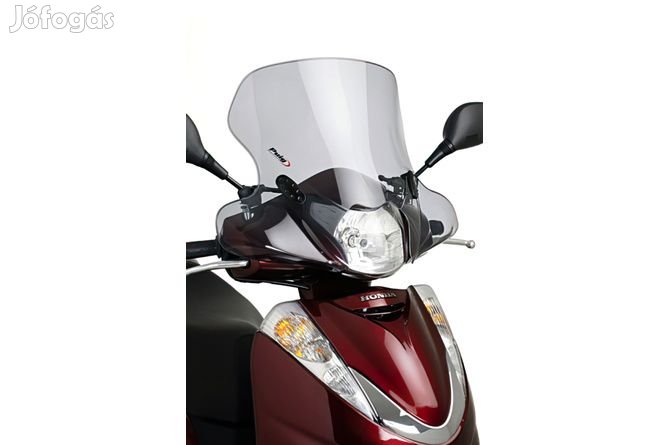Puig City Touring szélvédő Honda Scoopy SHi 300cc 2007-13 füstszínű