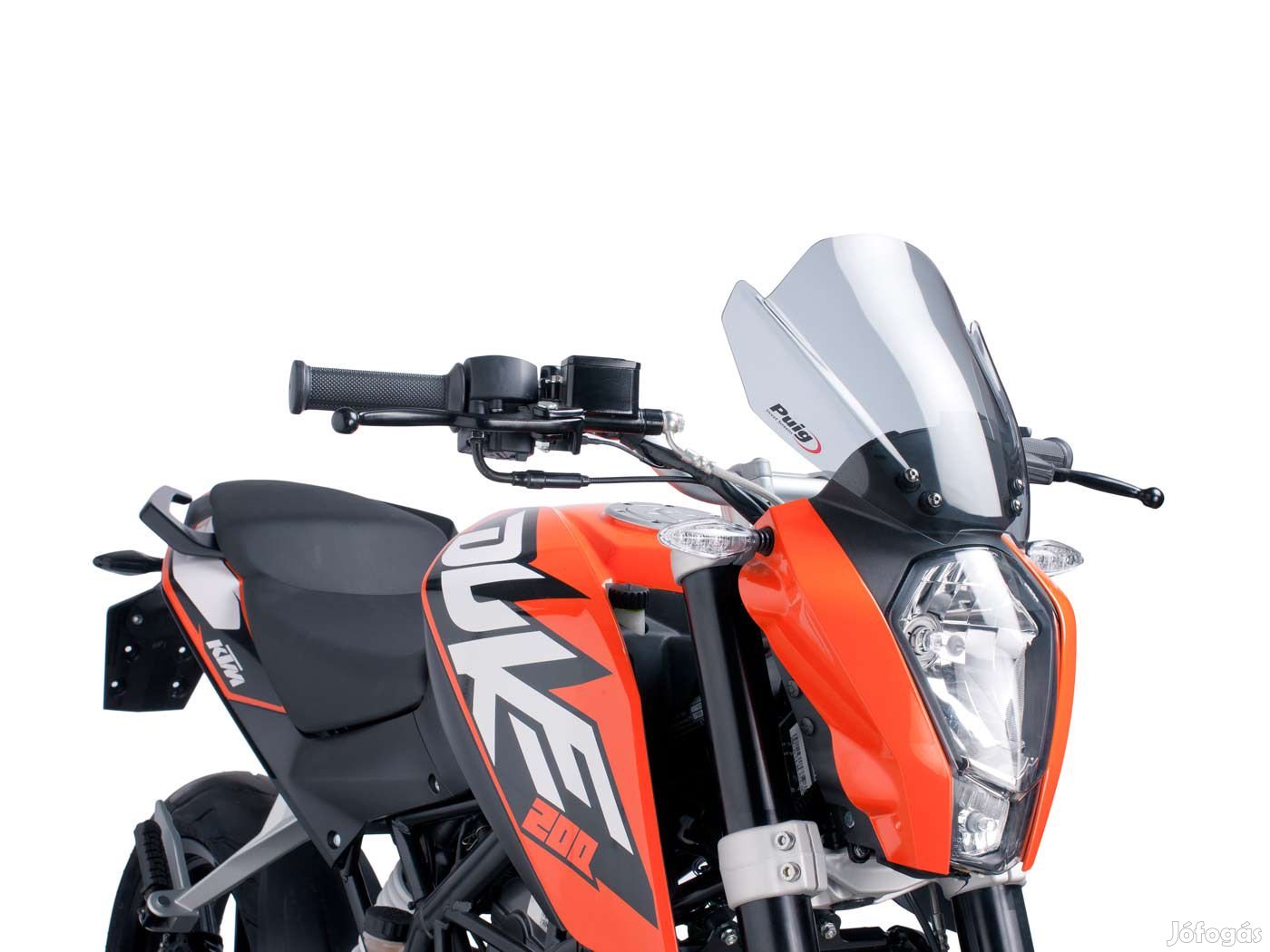 Puig New Generation színezett robogó szélvédő - KTM Duke 125, 200, 390