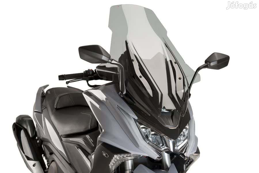Puig V-Techline Tour. Kymco AK550 17-18 szélvédő, füstszínű