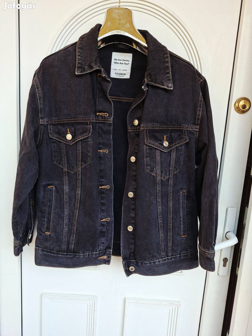 Pull Bear S-es férfi farmer kabát
