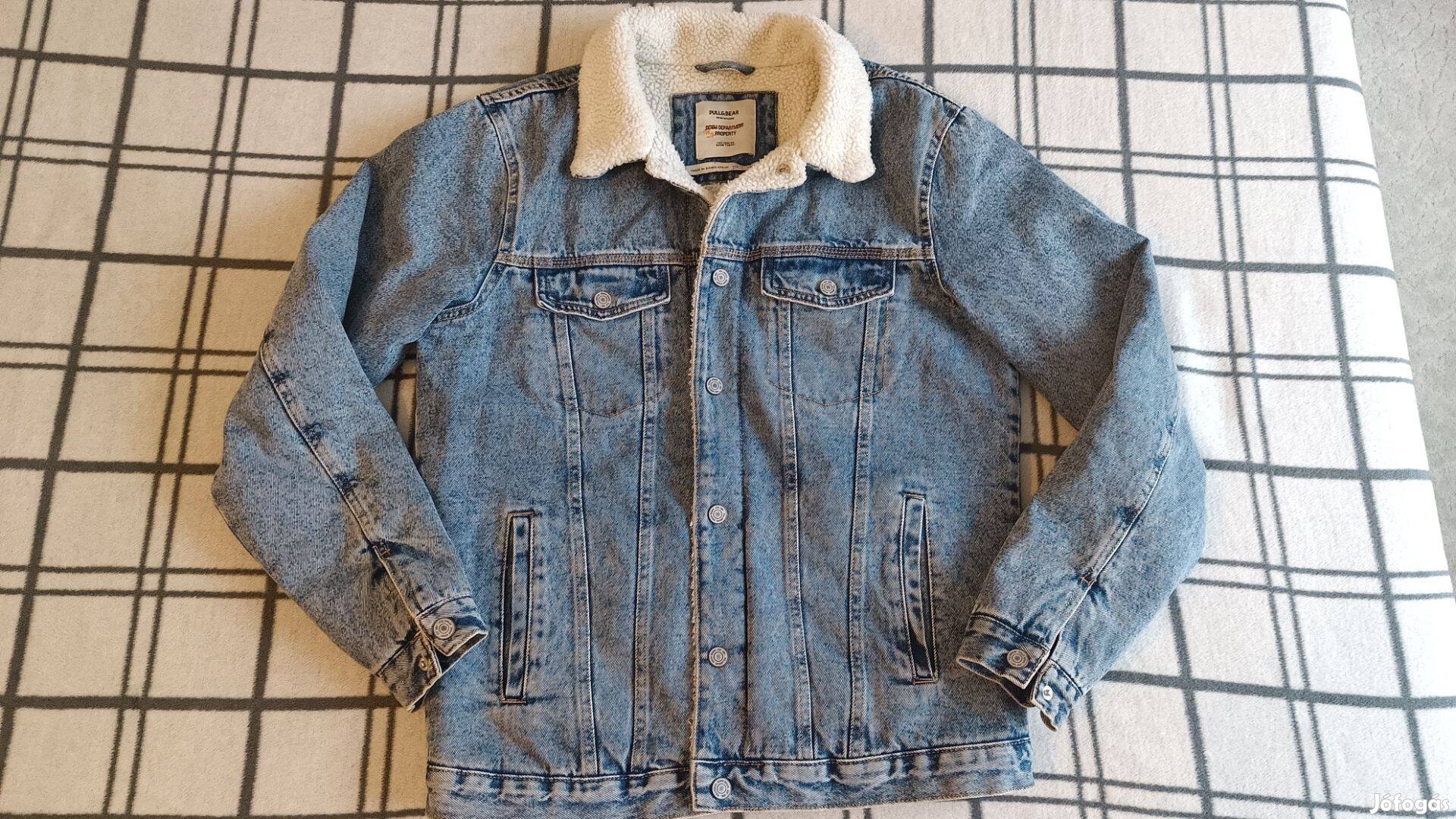 Pull & Bear bundás L farmer dzseki (Sherpa)