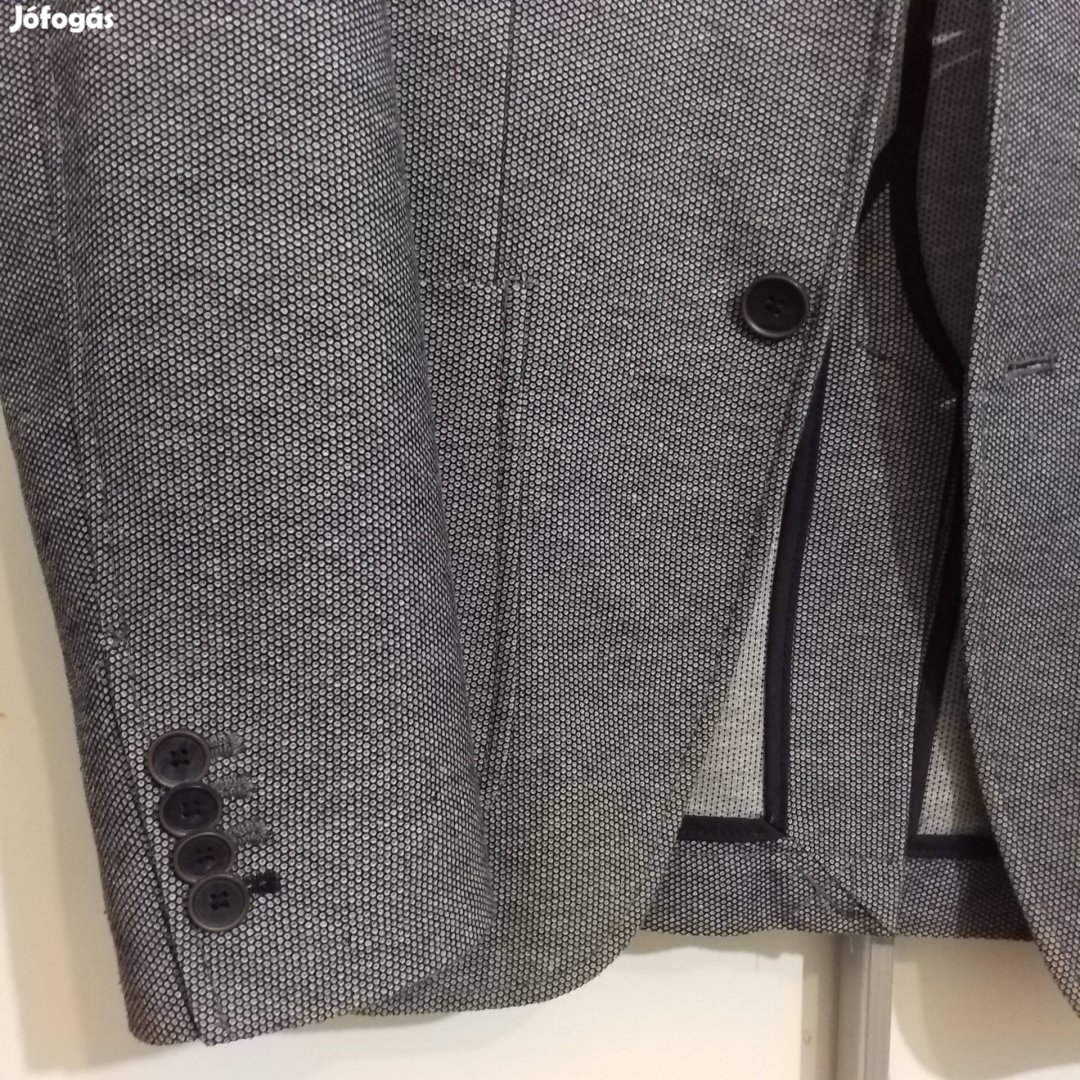 Pull & Bear szürke zakó Slim fit 36 méret