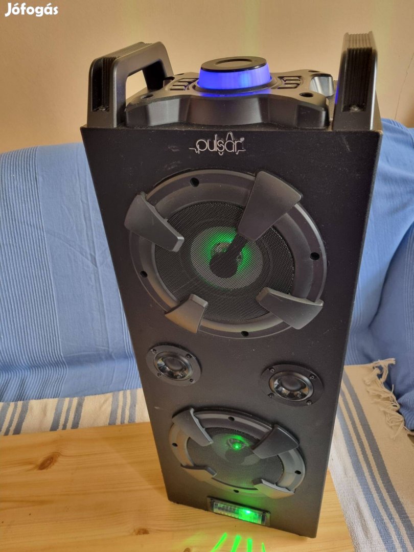 Pulsar party speaker Bluetooth aktív hangszóró