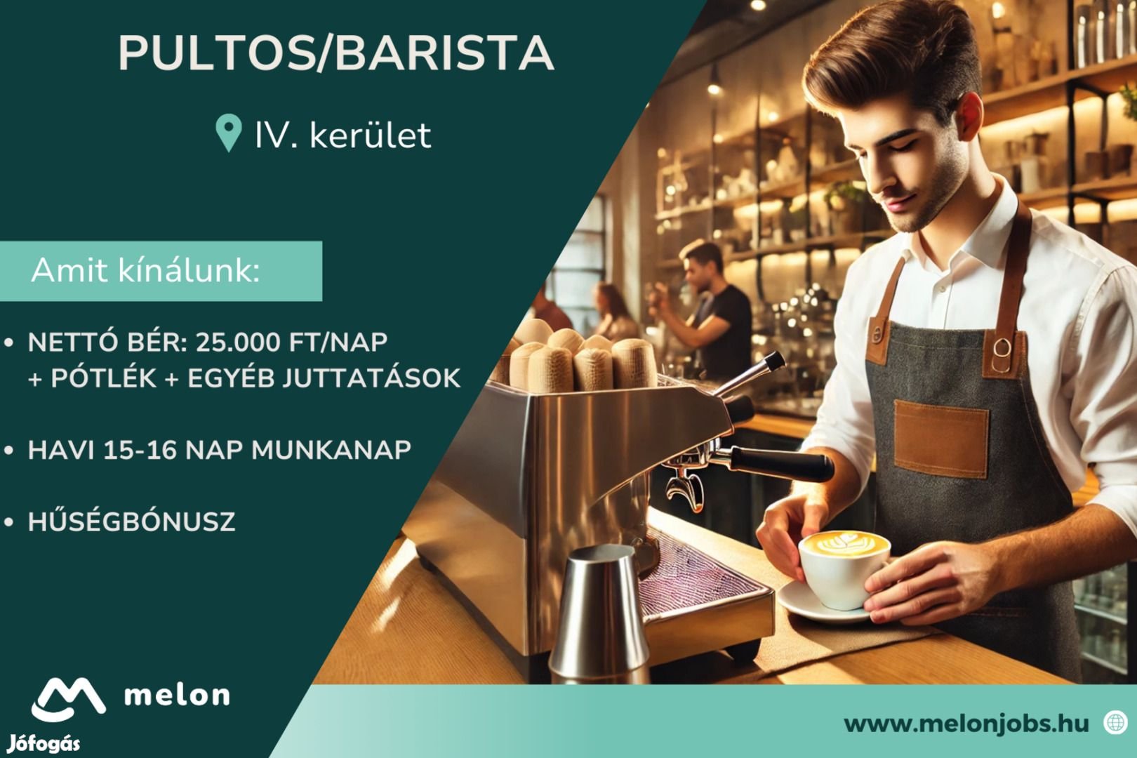 Pultos/Barista