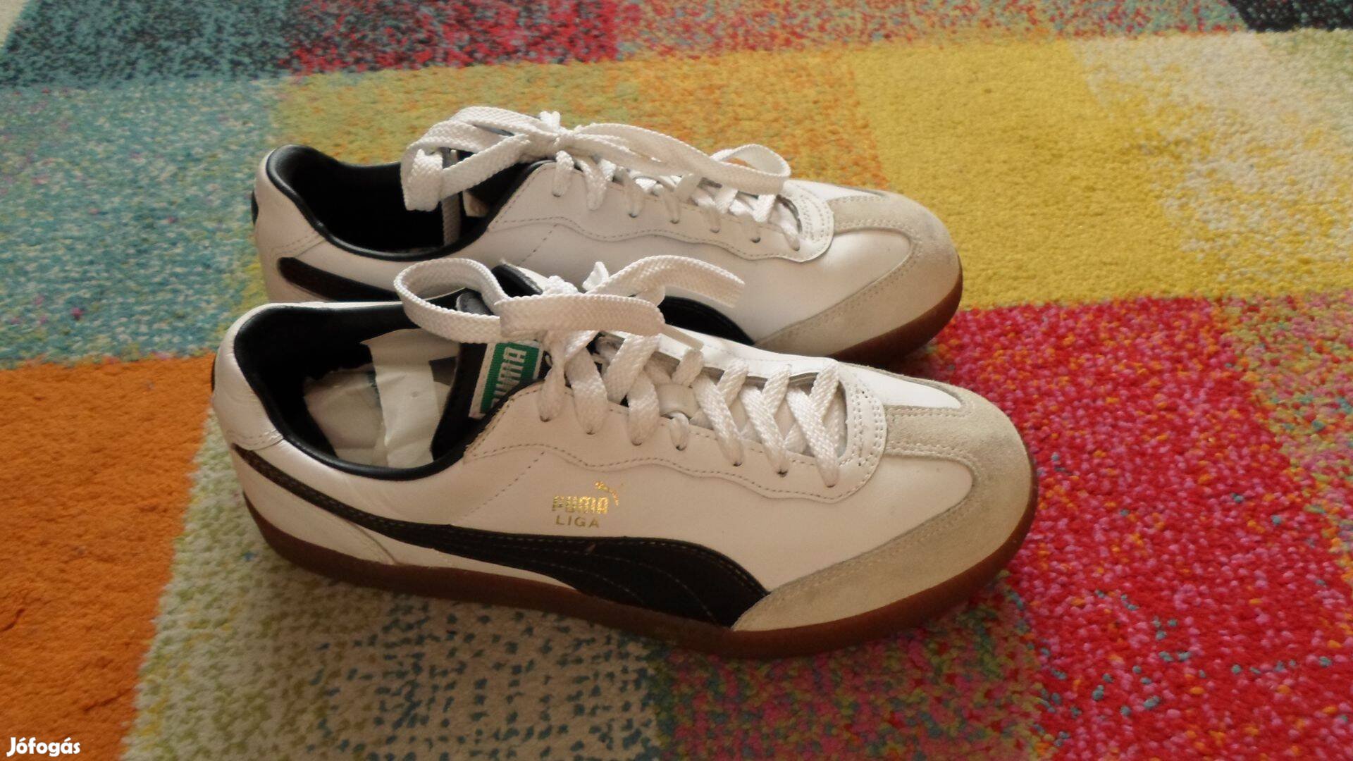 Puma 38-as bőr sneaker sportcipő