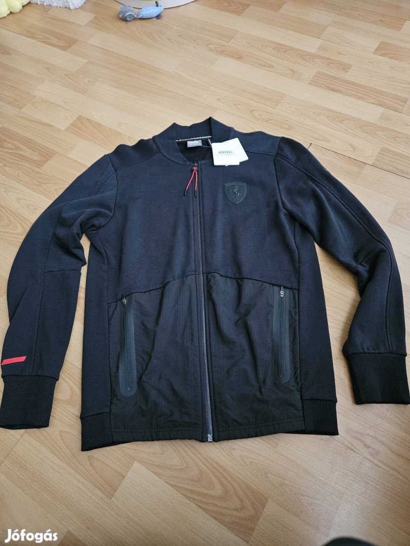 Puma Ferrari Sweat Jacket férfi zipzaros felső S 