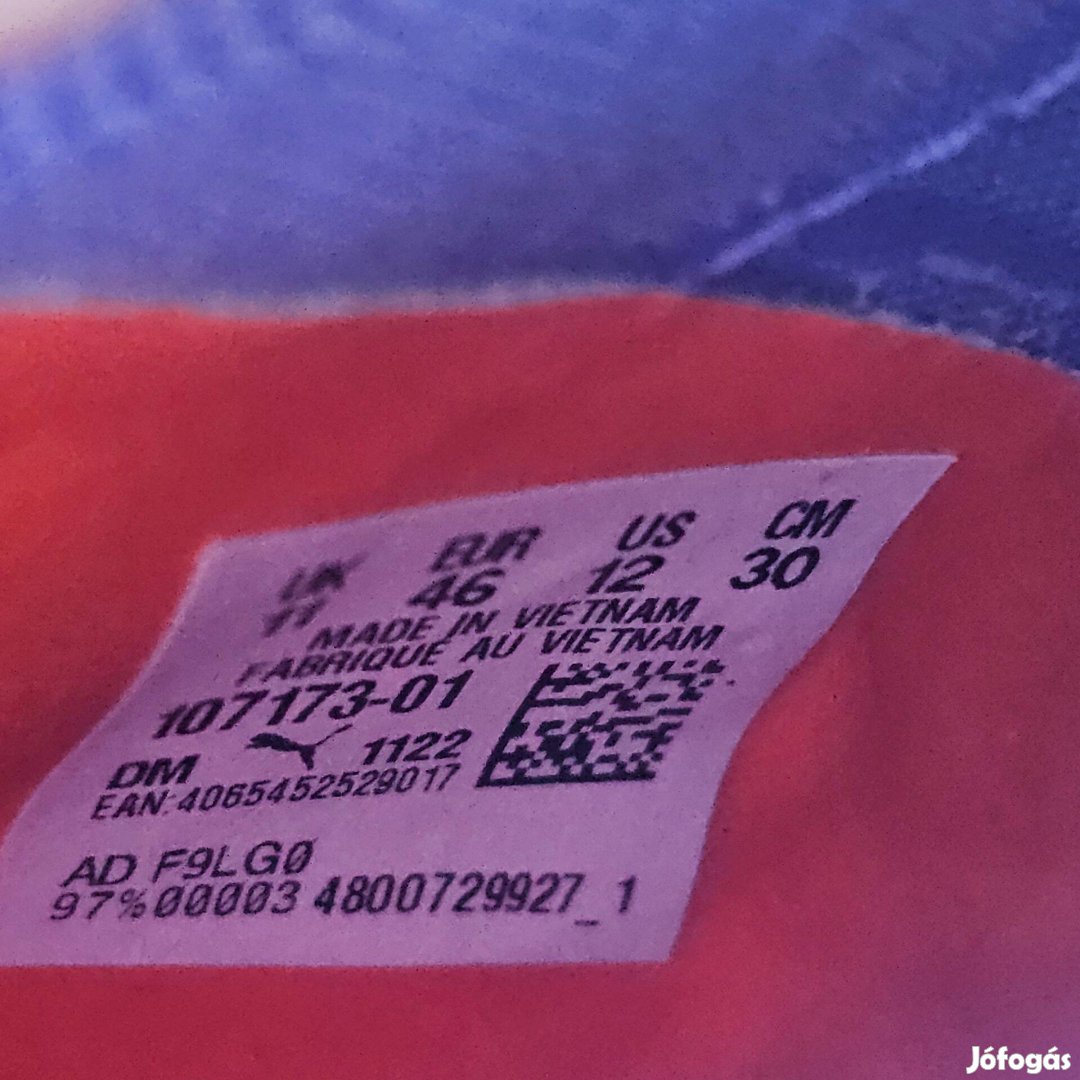 Puma Future Pro MG Futballcipő új cimkés 46 os méret