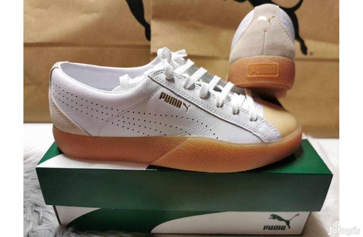Puma Love Grand Slam fehér bőr női 40-es utcai cipő. Teljesen új, ered