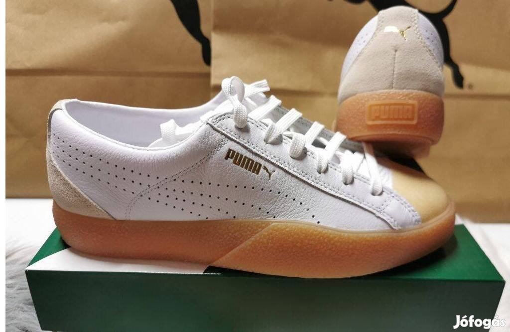 Puma Love Grand Slam fehér bőr női 40-es utcai cipő. Teljesen új, ered