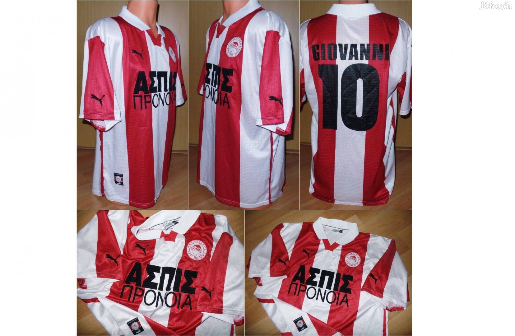 Puma Olympiacos Piraeus 1999-00 / #10 Giovanni / játékos mez