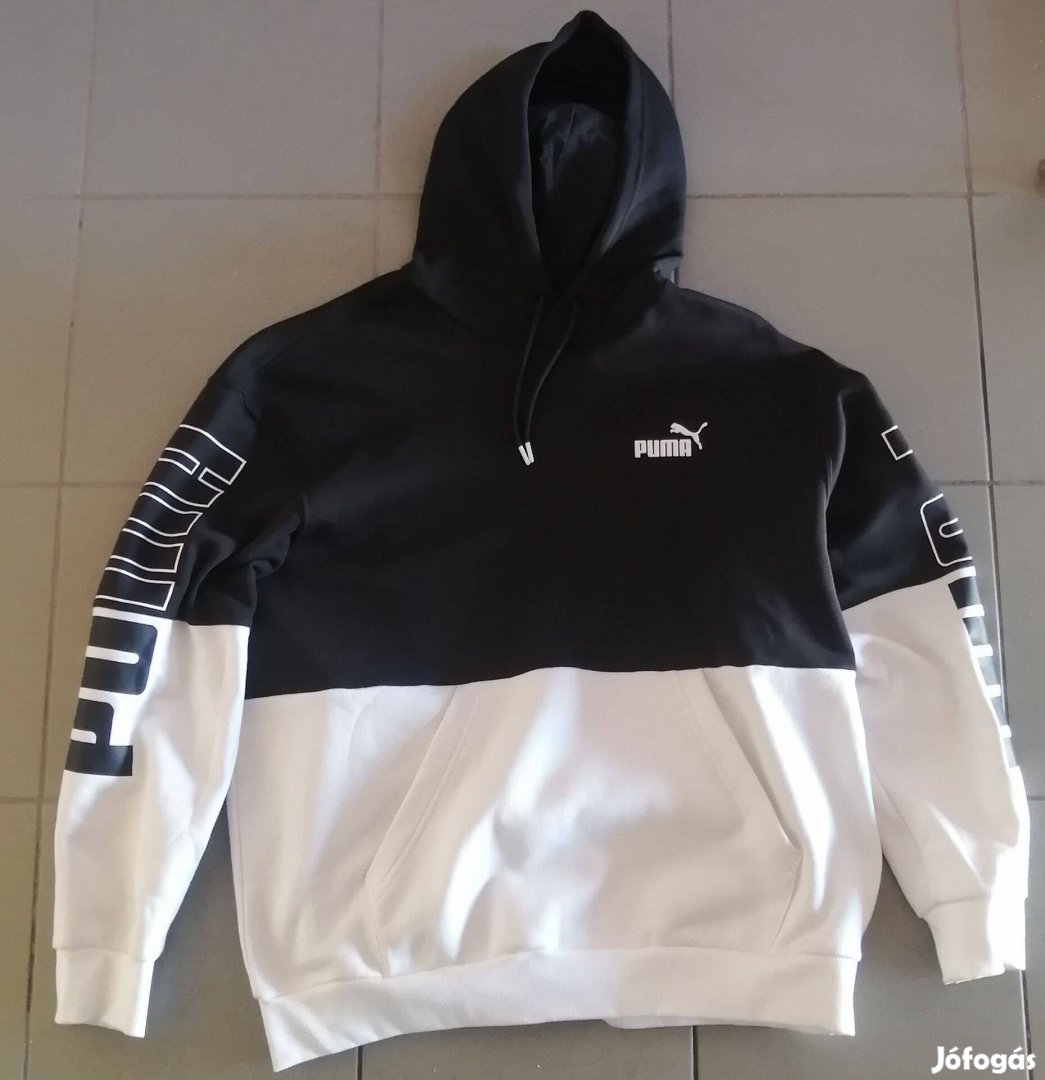 Puma Power Colorblock kapucnis pulóver