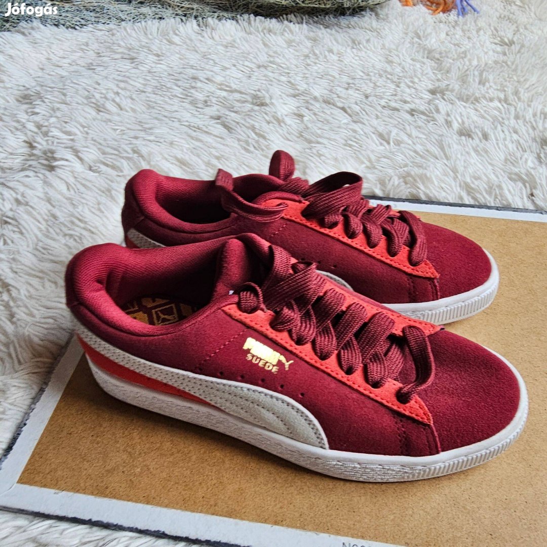 Puma Saude nöi sport cipö eredeti 36 os méret teljesen új
