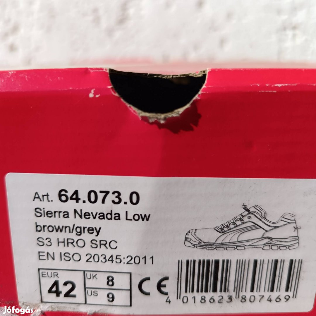 Puma Sierra Nevada S3 Hro SRC férfi munkavédelmi cipő.