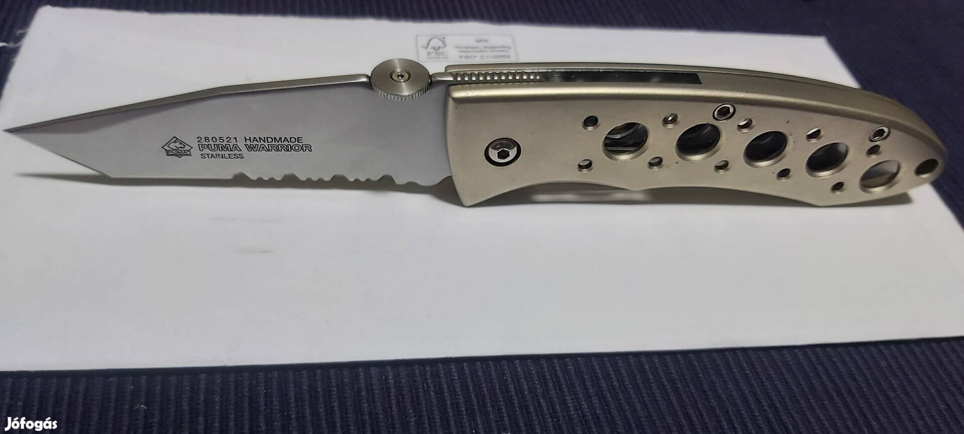 Puma Warrior Tanto HAND MADE 