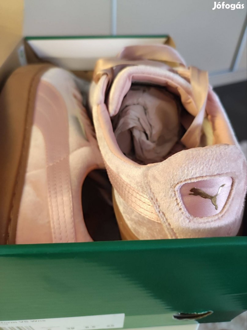 Puma - Basket Silver Pink - Új Női cipő 