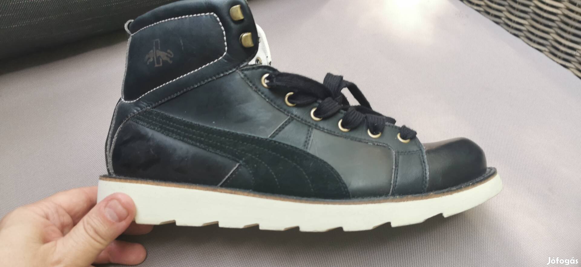 Puma bőr bakancs 42. 