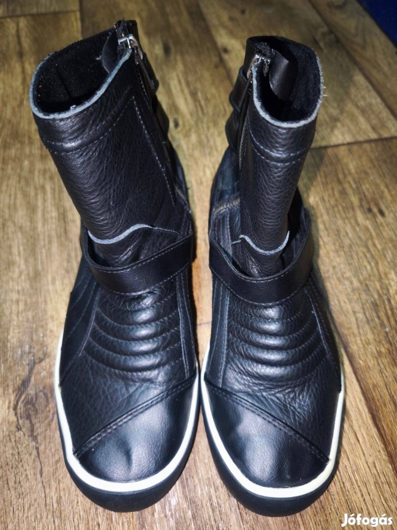 Puma bőr csatos bokacsizma csizma - 38,5