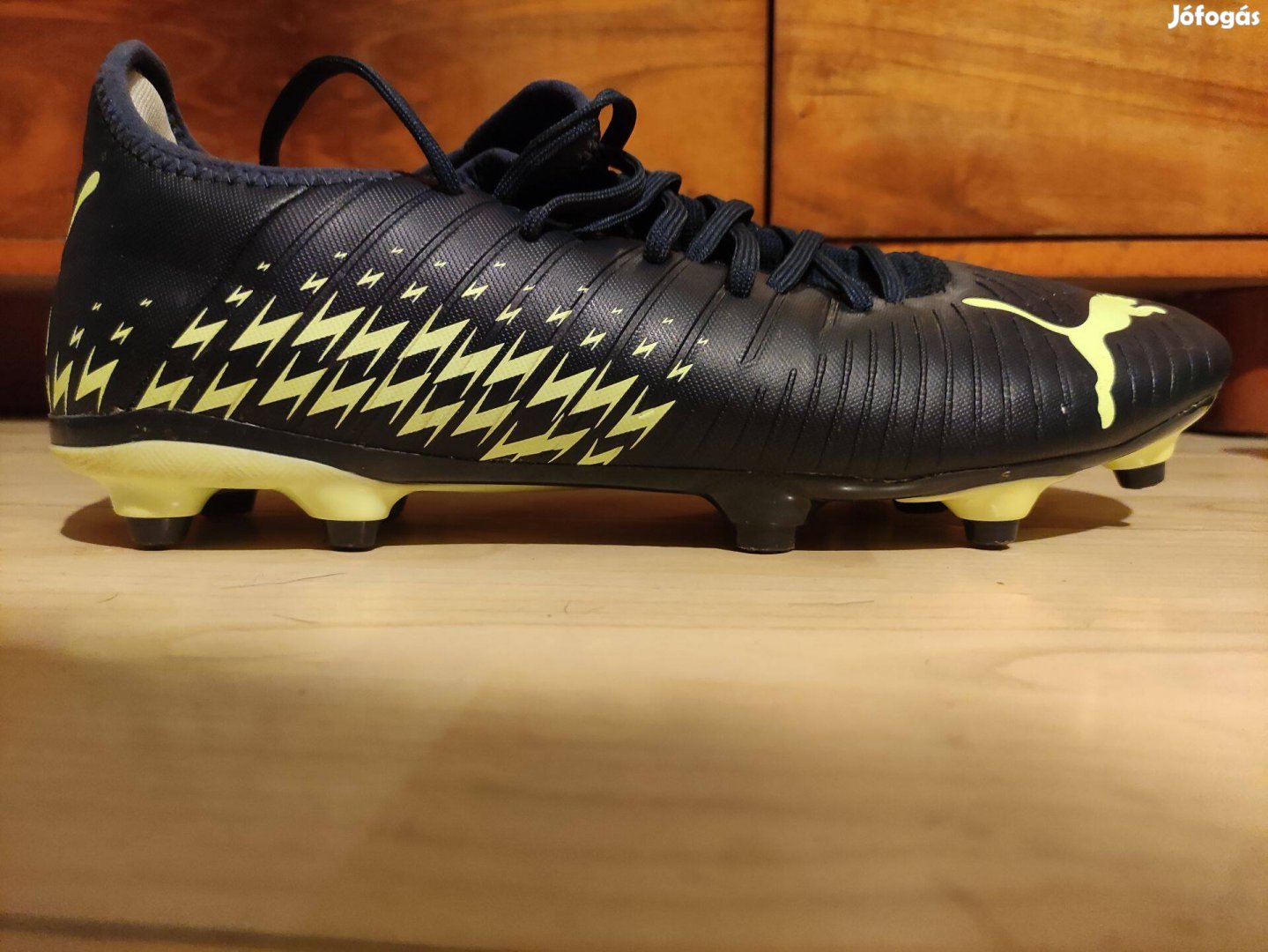 Puma csuka/stuplis/ foci cipő (future z4.4FG/AG zöld sötétkék színű)