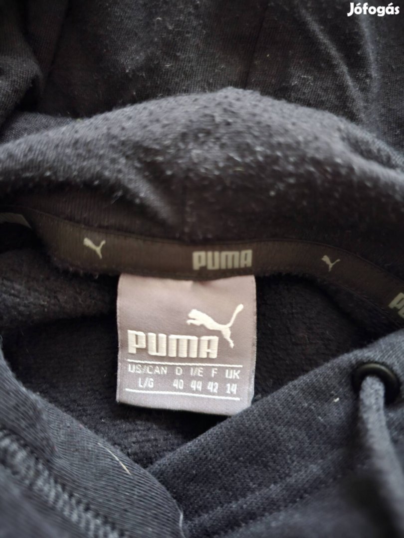 Puma pulcsi fekete pulóver L