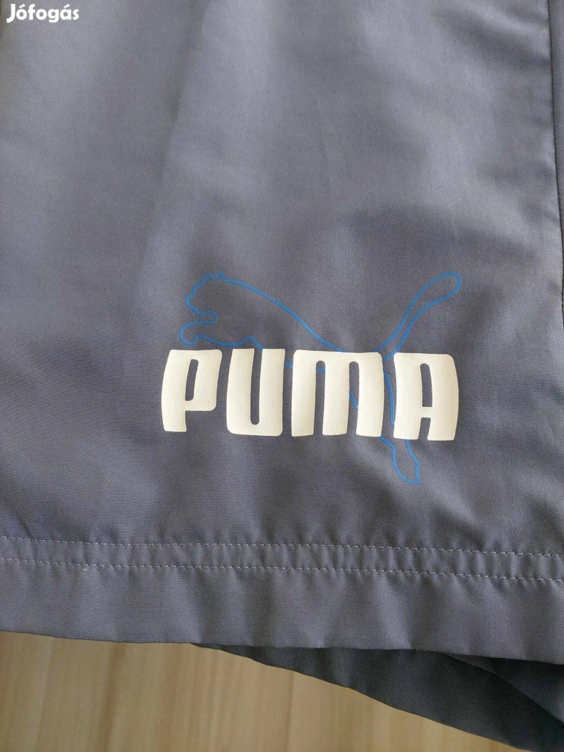 Puma sportnadrágok acélkék és szürke