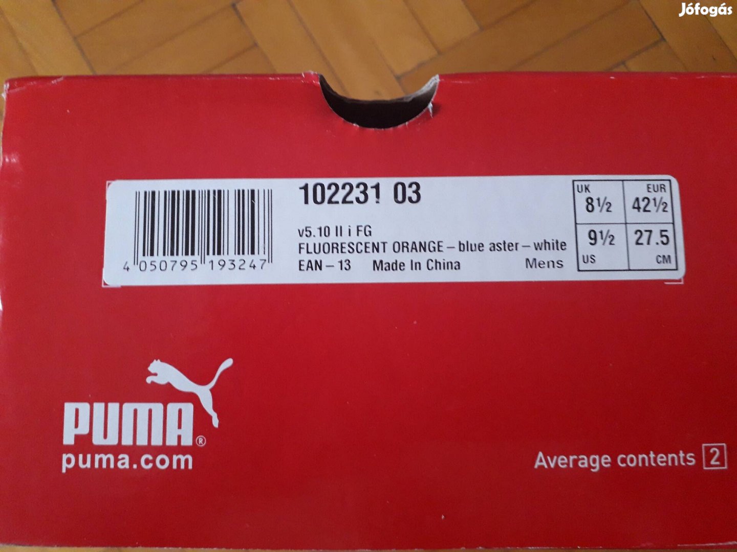 Puma stoplis foci cipő