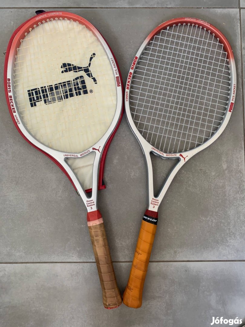 Puma teniszütő, teniszütők (Boris Becker)