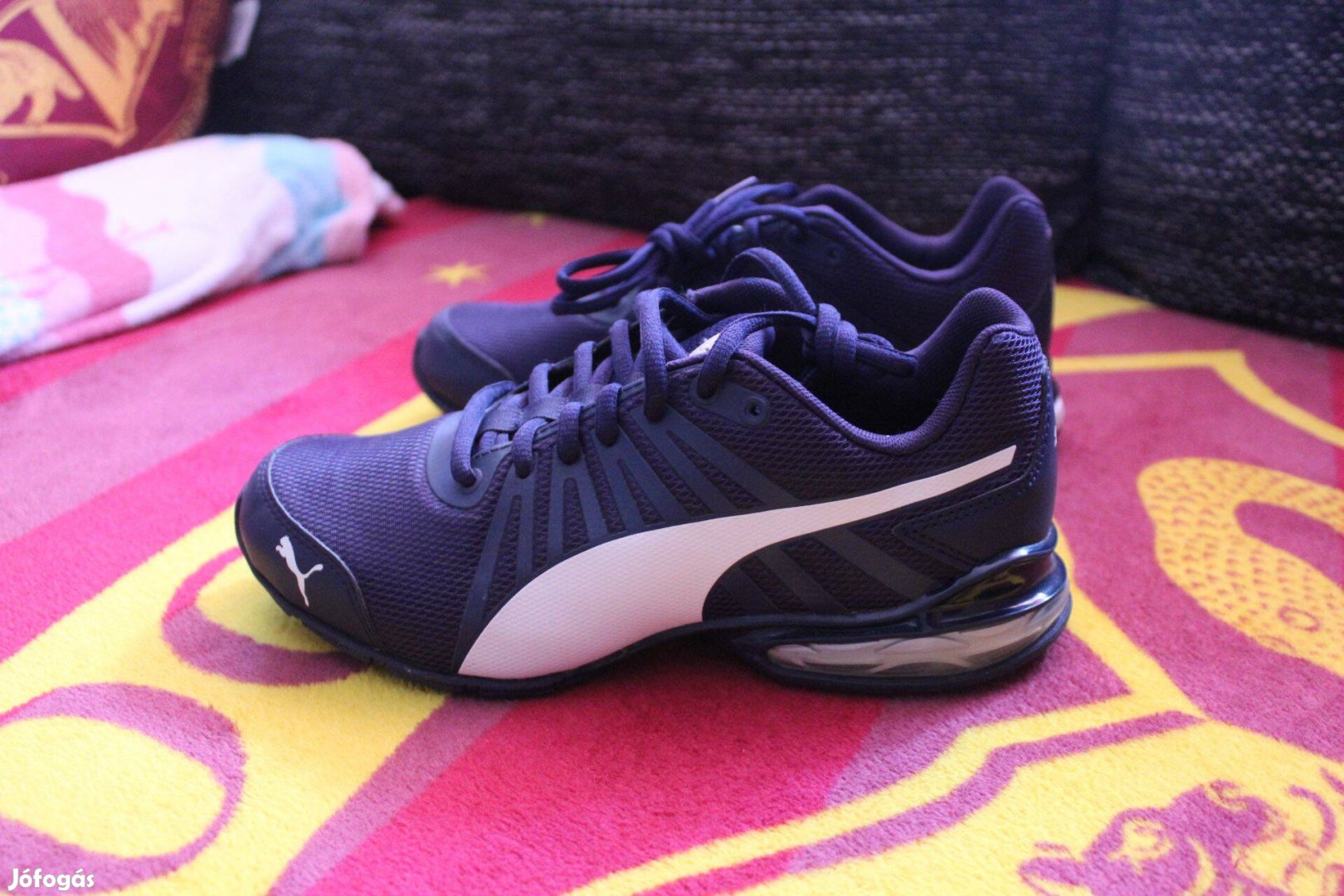 Puma uniszex kek cipo 35.5 (bth 22 cm), Uj