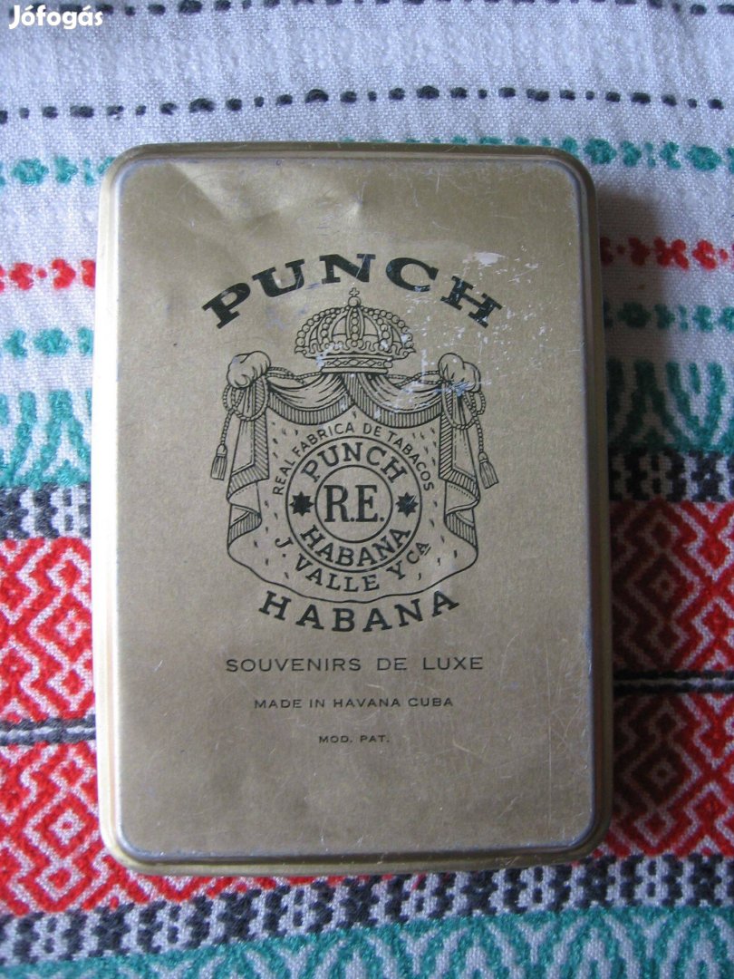 Punch Habana - szivaros fémdoboz
