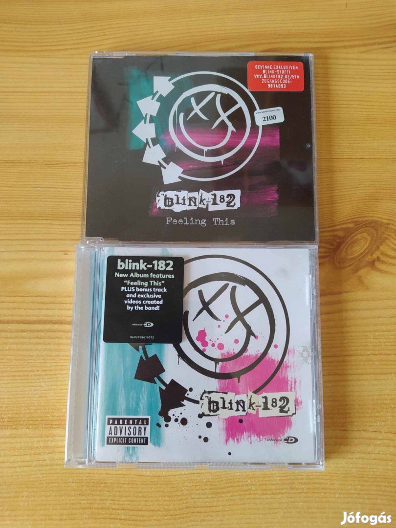 Punk, Pop, Rock zenei CD-k (Blink-182, 2db)
