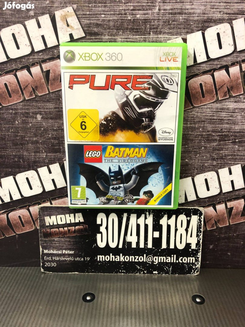 Pure+Lego Batman Xbox 360