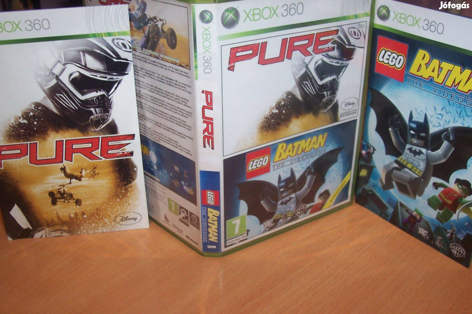 Pure+Lego Batman: The Videogame(2DVD)-xbox360/ONE eredeti játék