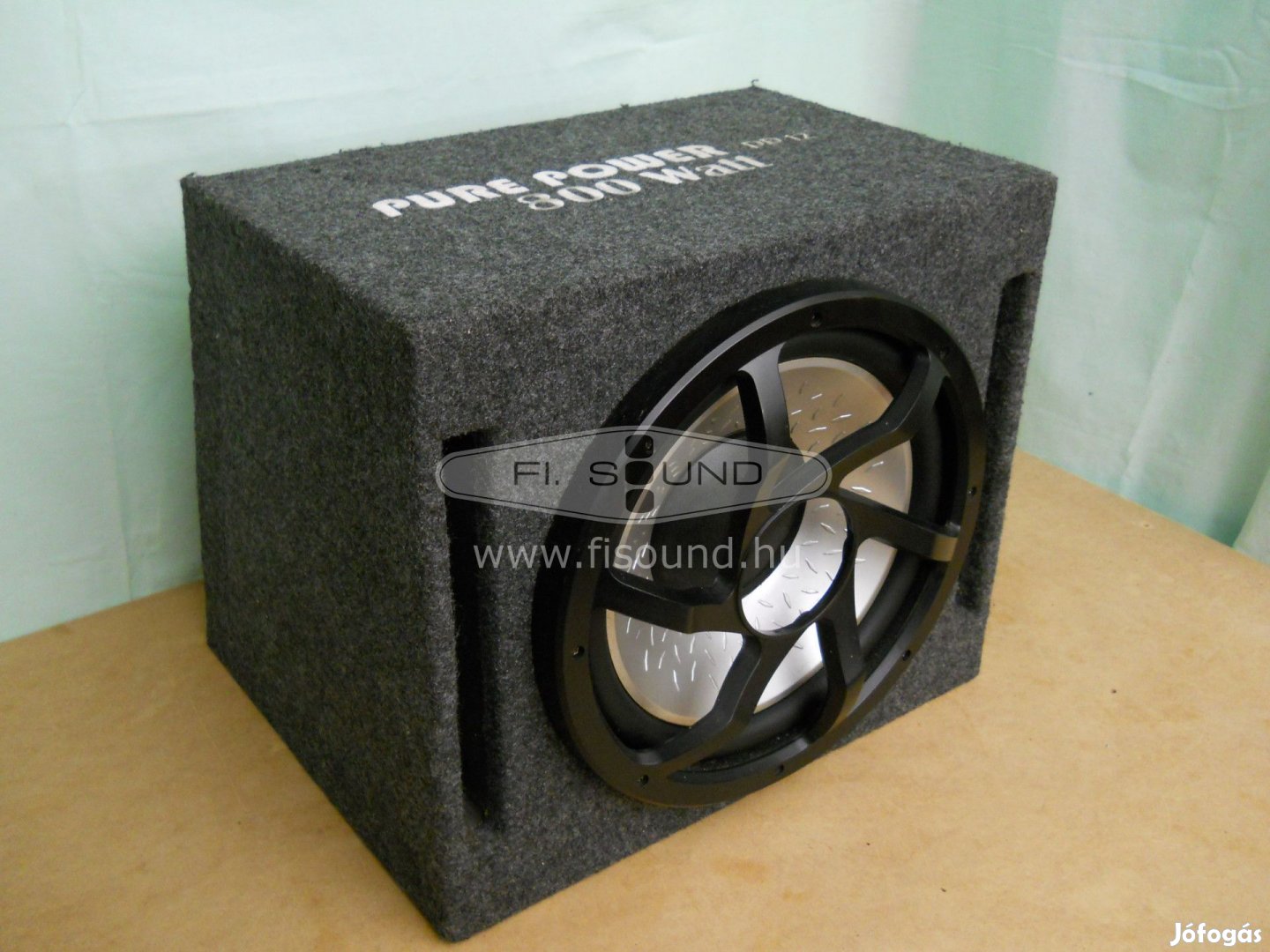 Pure Power PP12 ,800W,4 ohm,30cm-s autós subwoofer