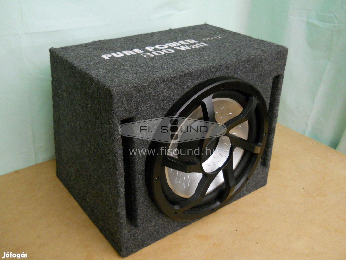 Pure Power PP12 ,800W,4 ohm,30cm-s autós subwoofer