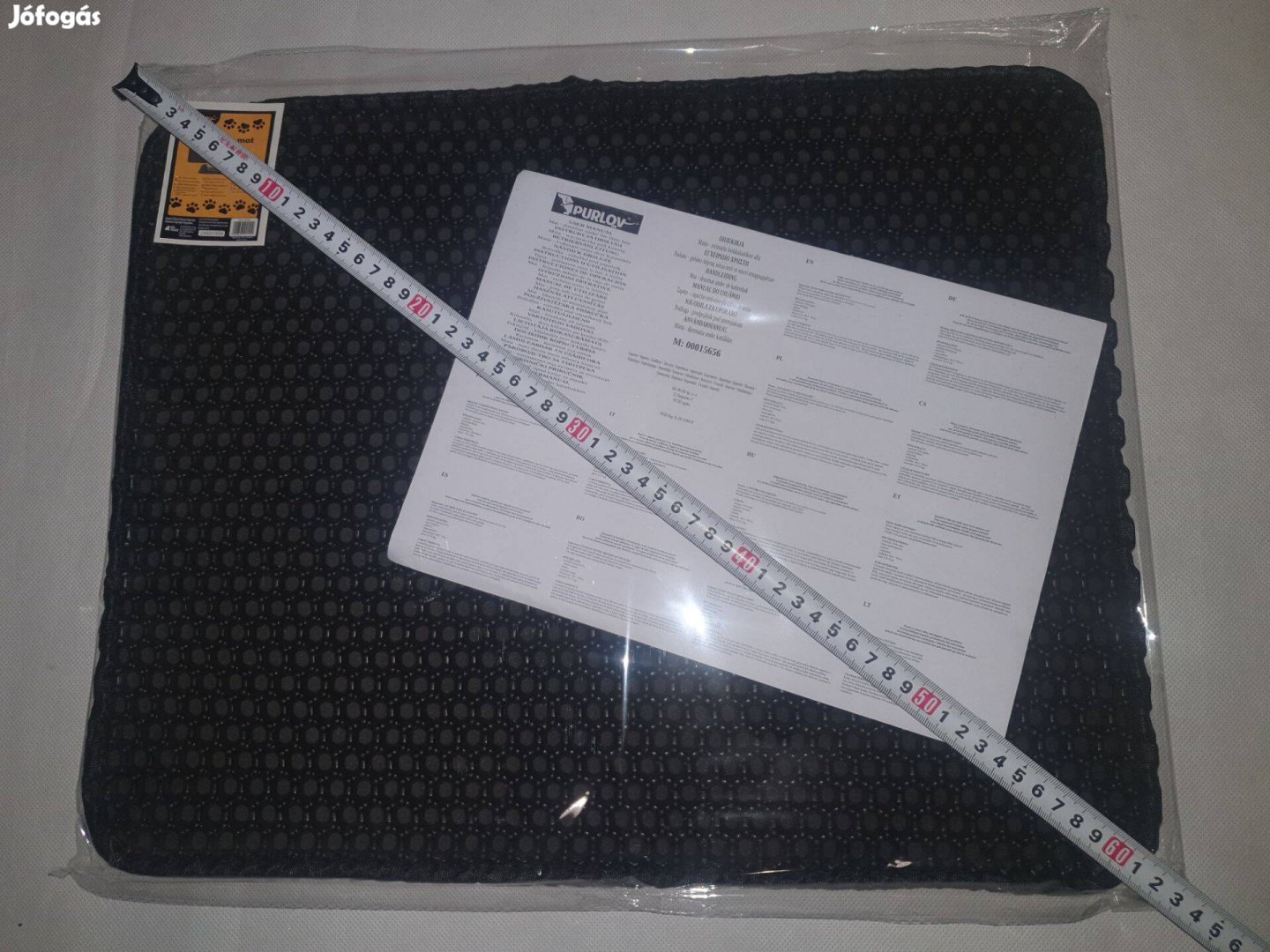 Purlov Macska alomtálca kilépő, macska alom szőnyeg,