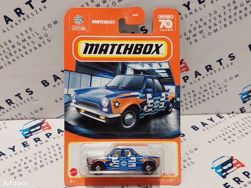 Push'n Puller - 2023 53/100 - hosszú kártyás -  Matchbox - 1:64