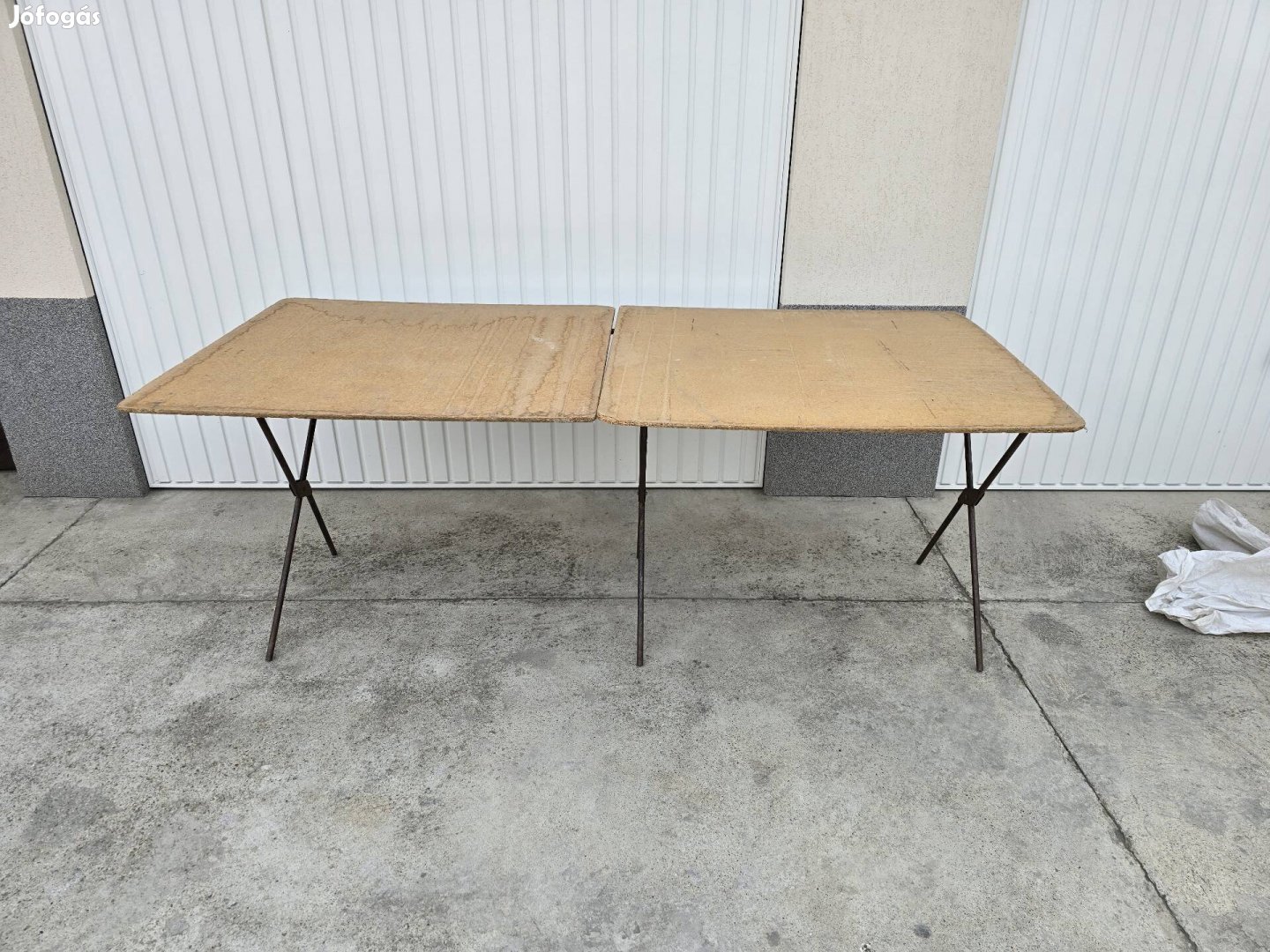 Puska asztal/ piacozós asztal/ összecsukható asztal