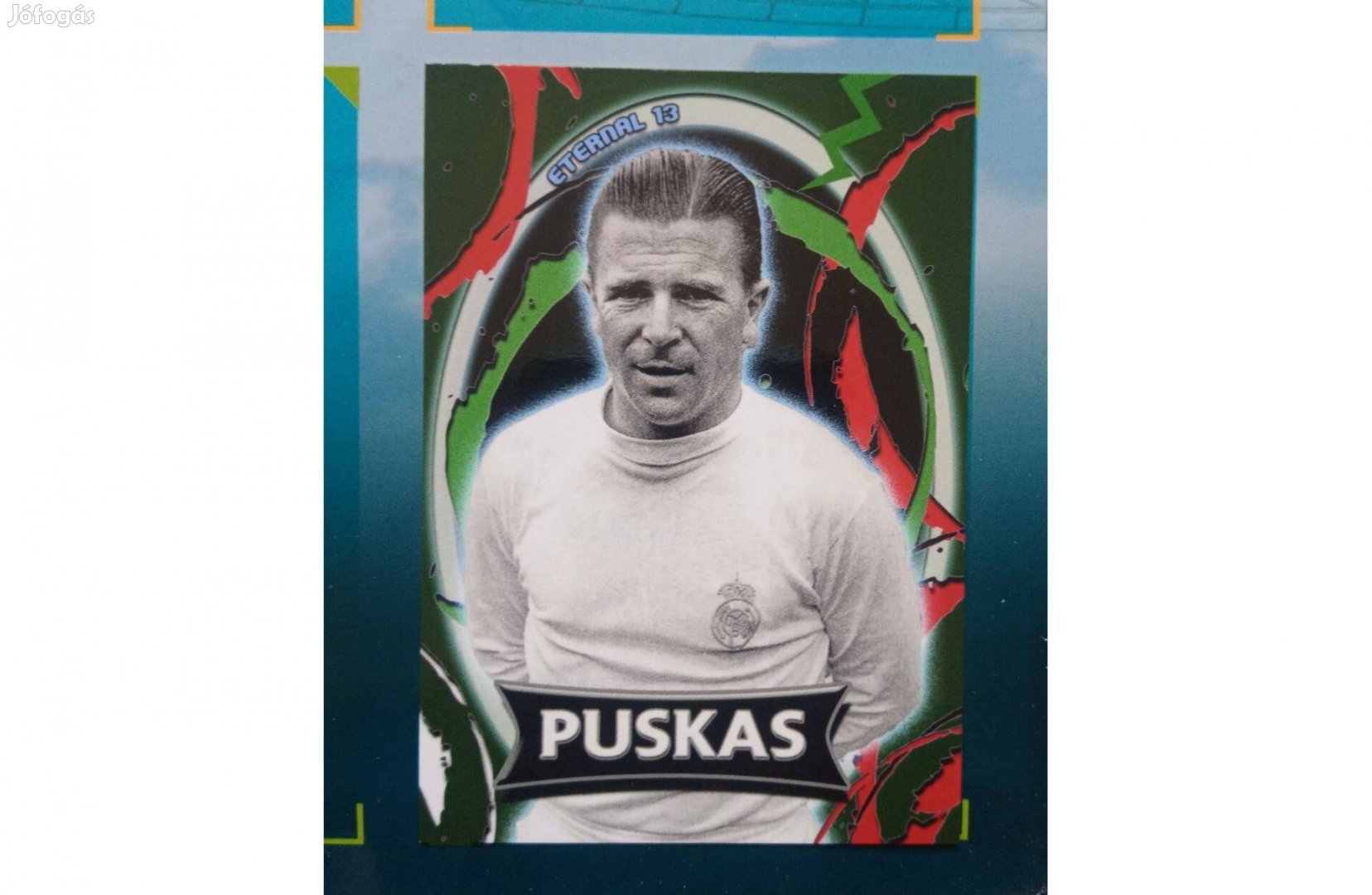 Puskás Ferenc szurkolói kártya