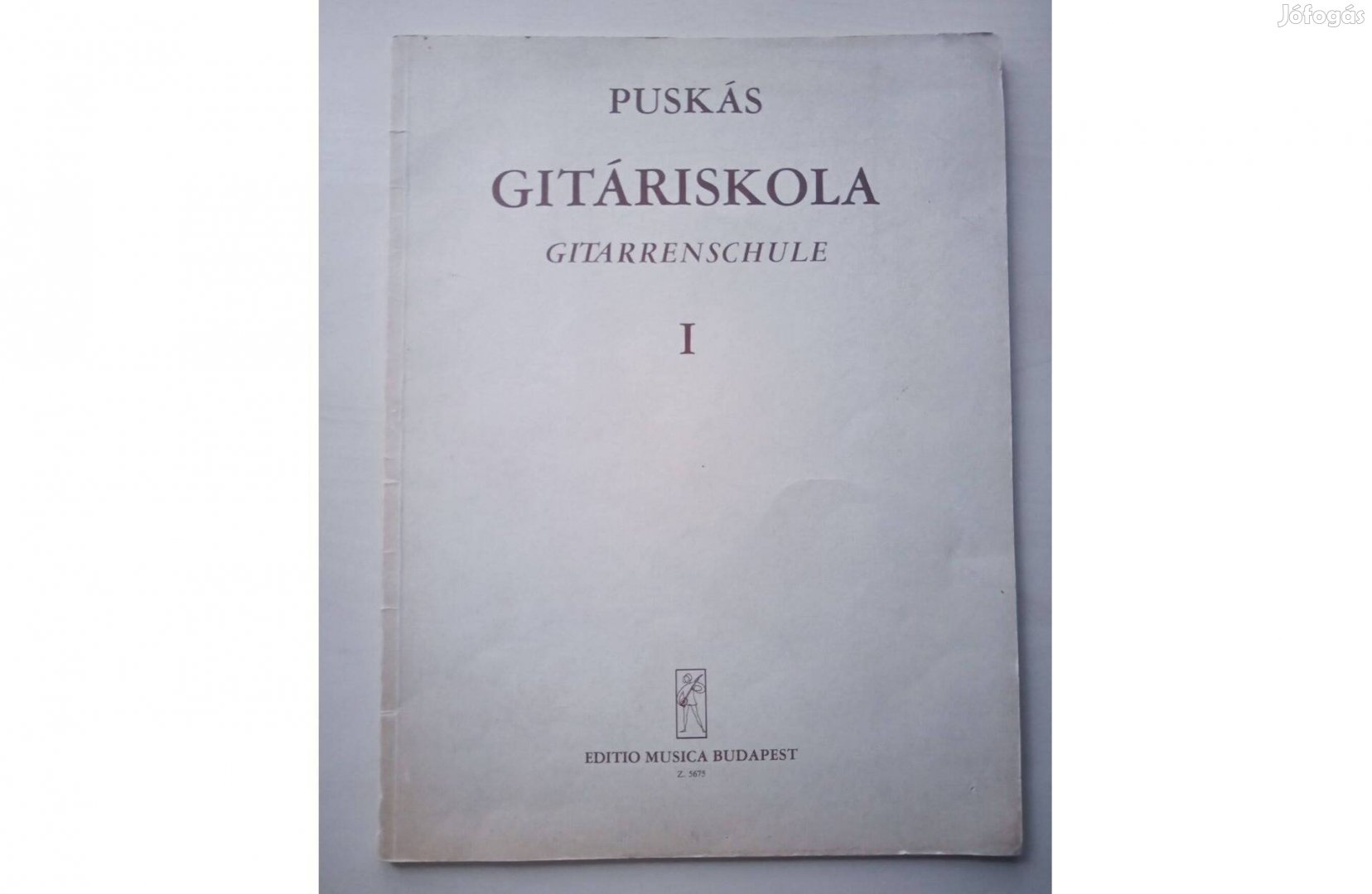 Puskás: Gitáriskola 1.kötet eladó!