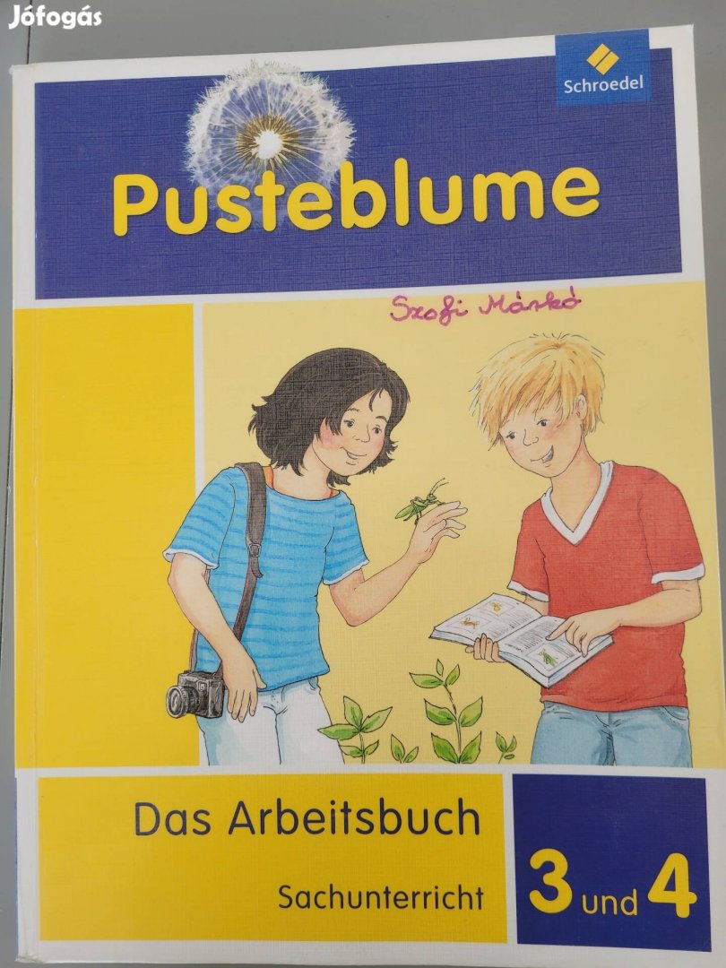 Pusteblume német iskolás könyv; matematika