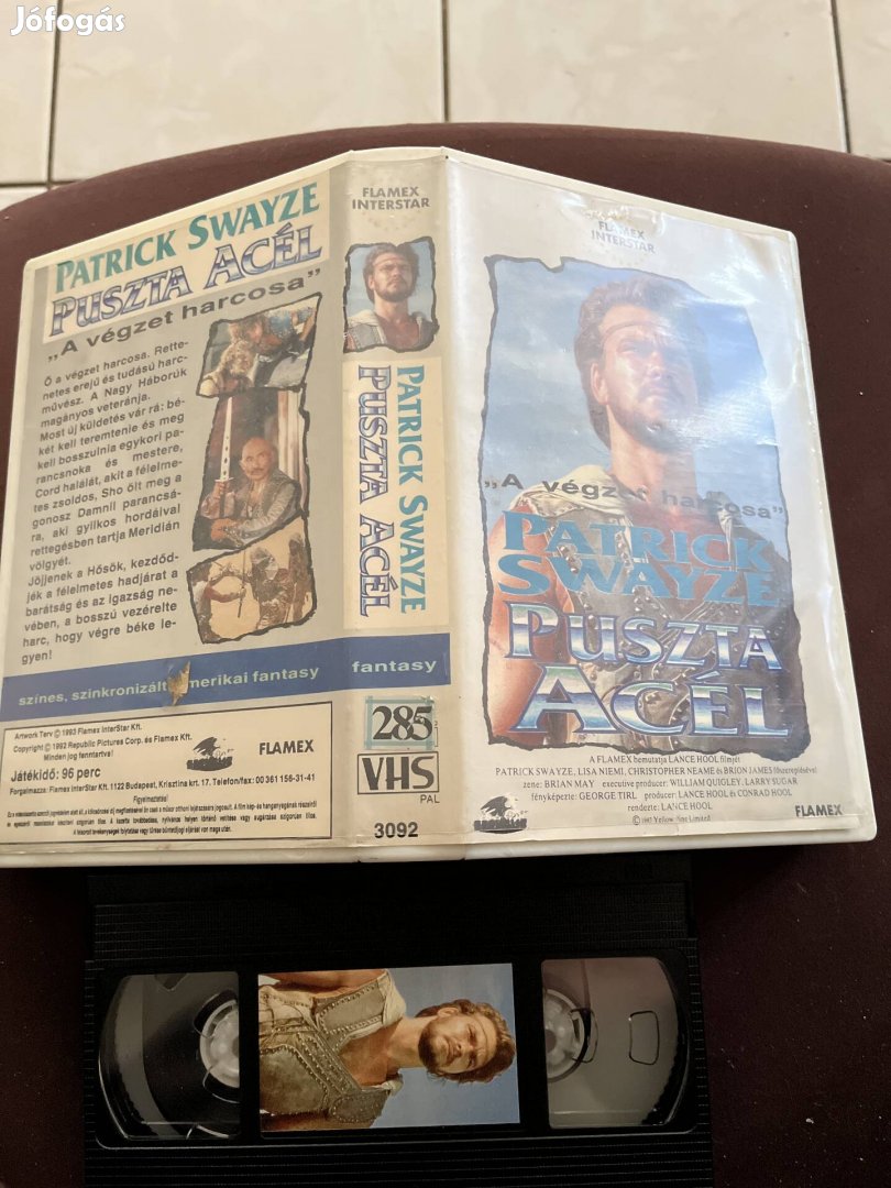 Puszta acél vhs nagytok kaland.